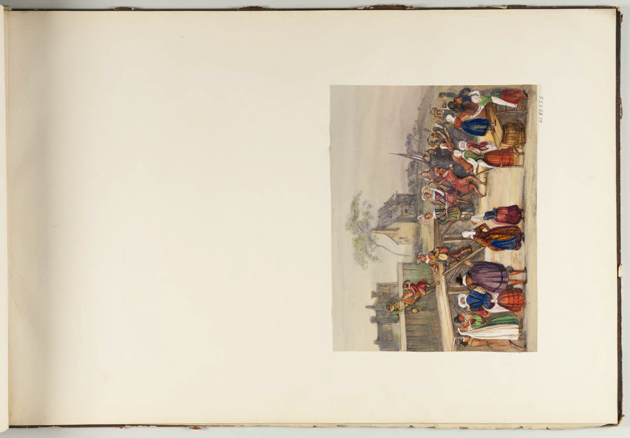 dessin Fête de village 1961.83.1.53 Photo