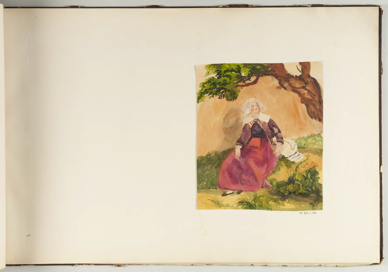 dessin Portrait de femme 1961.83.1.54 Photo