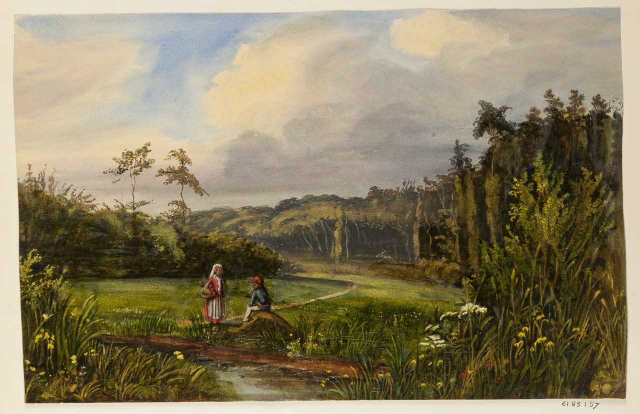 dessin Paysage breton 1961.83.1.57 Photo