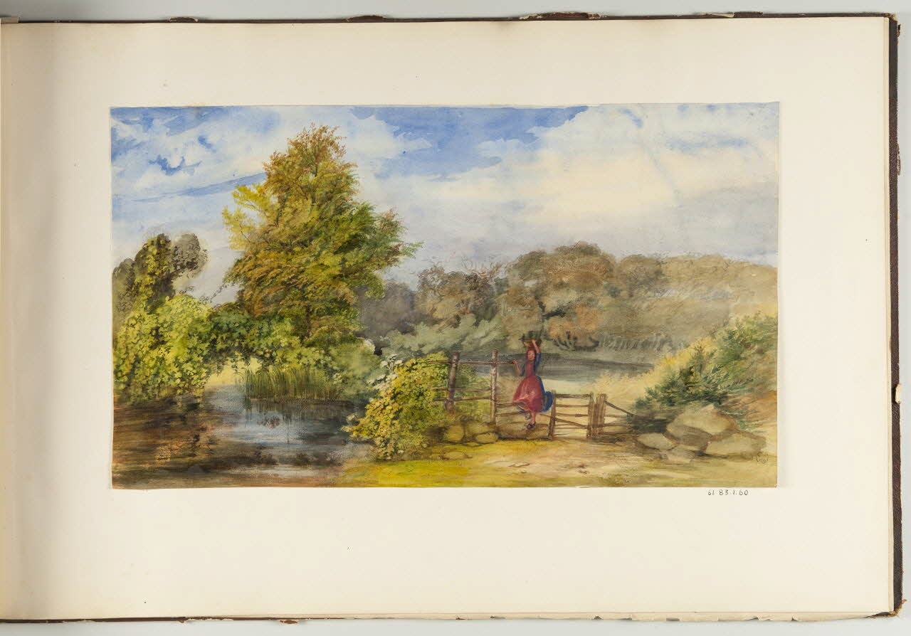 dessin Scène de campagne 1961.83.1.60 Photo