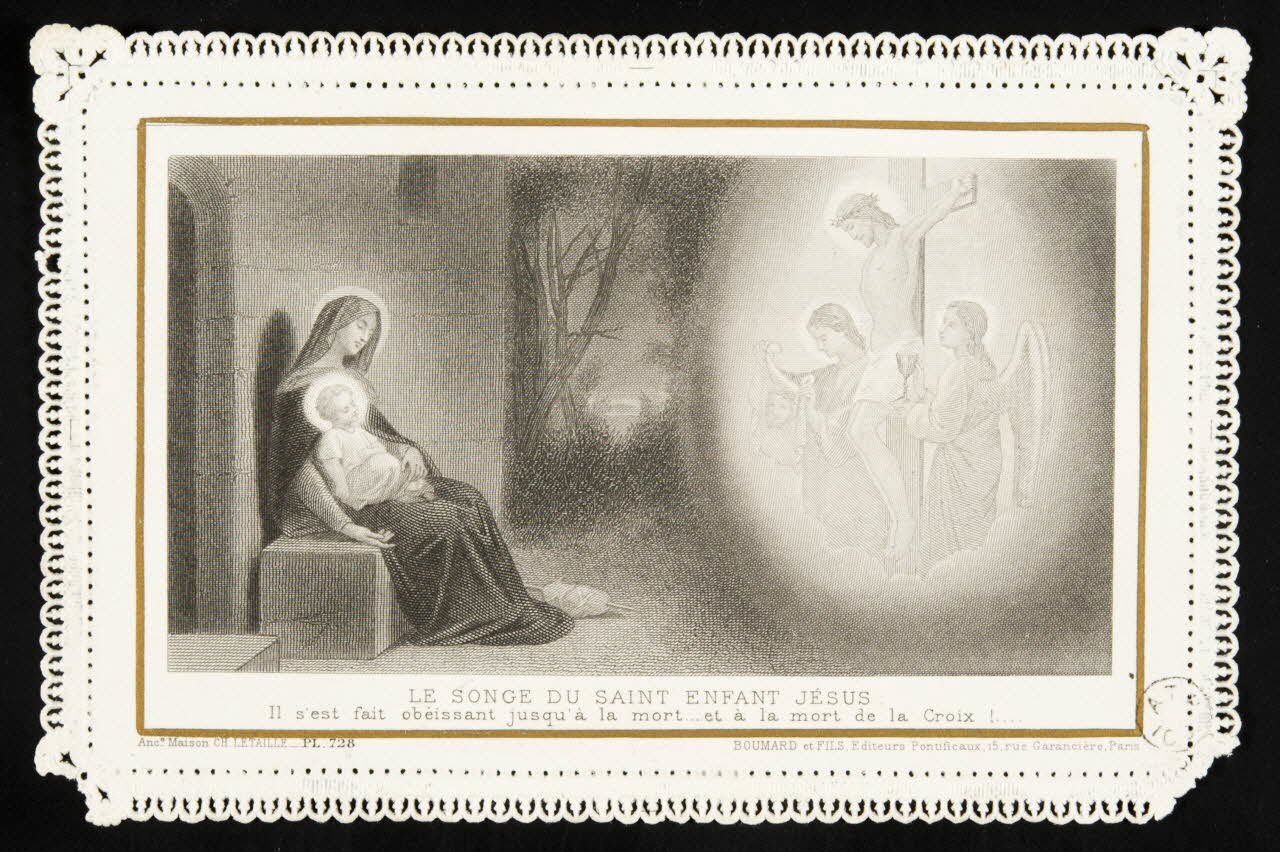 estampe LE SONGE DU SAINT ENFANT JESUS 1962.128.10 Photo