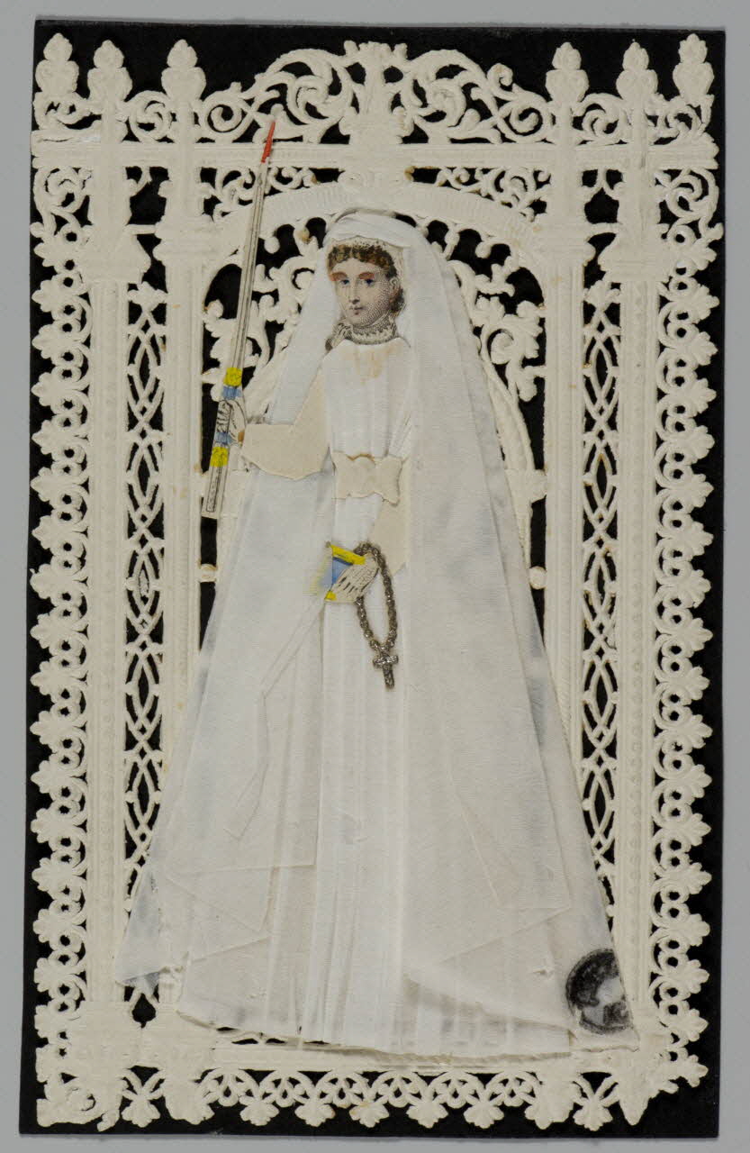 estampe Souvenir de communiante 1962.128.12 Photo