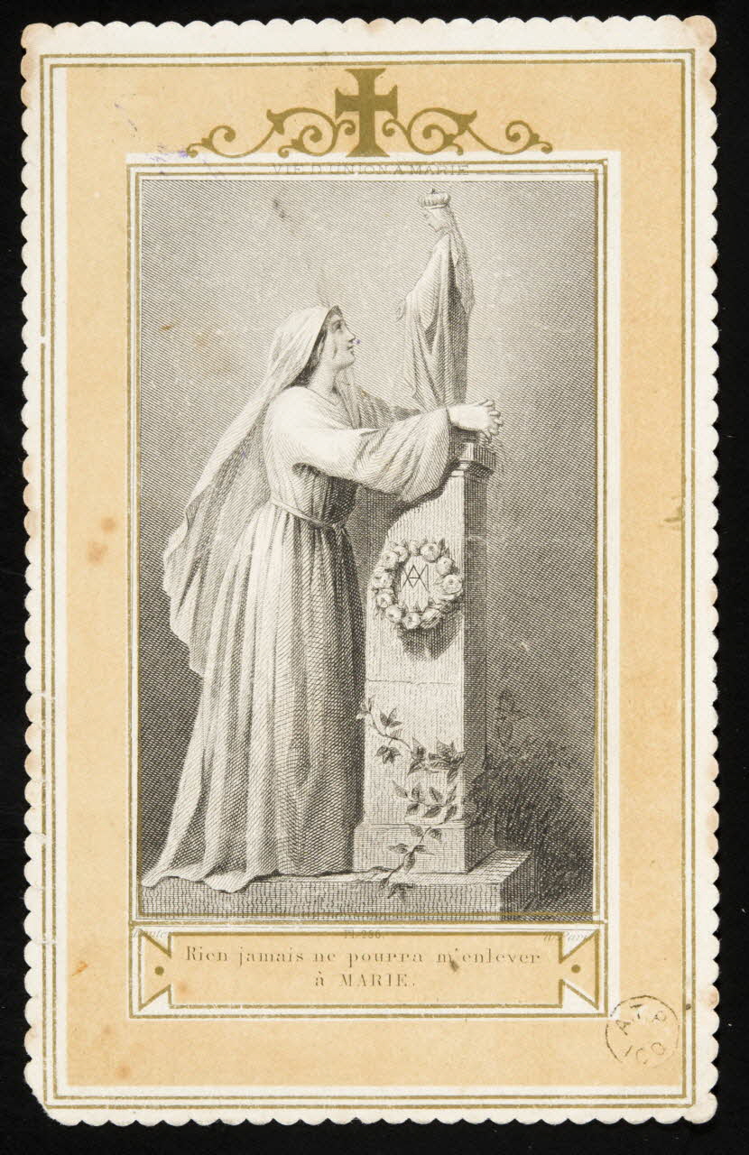 estampe VIE D'UNION A MARIE 1962.128.14 Photo