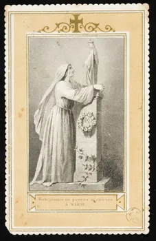 estampe VIE D'UNION A MARIE 1962.128.14 Photo