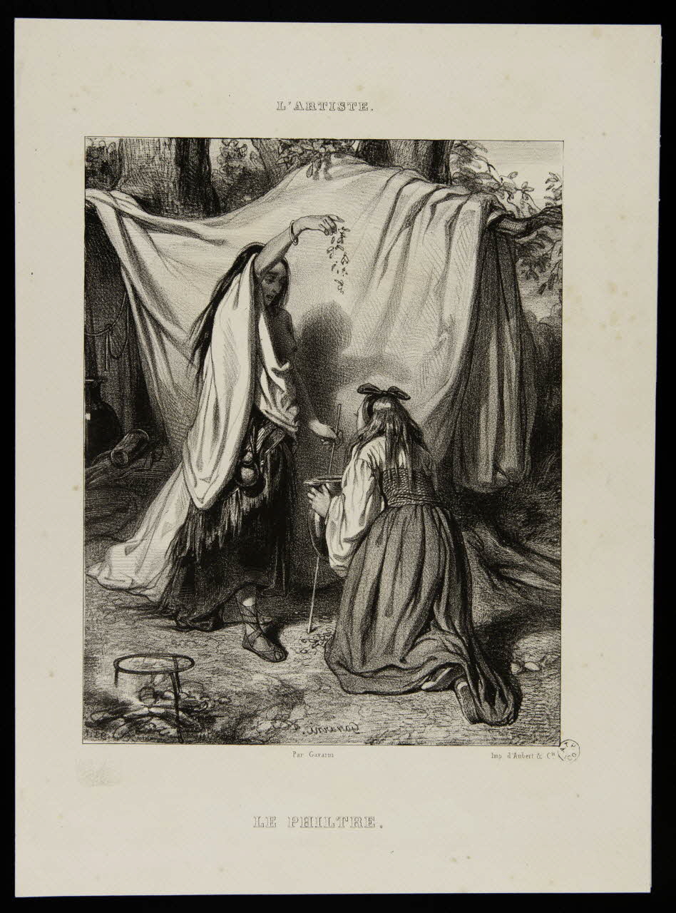 estampe LE PHILTRE. 1962.17.4 Photo