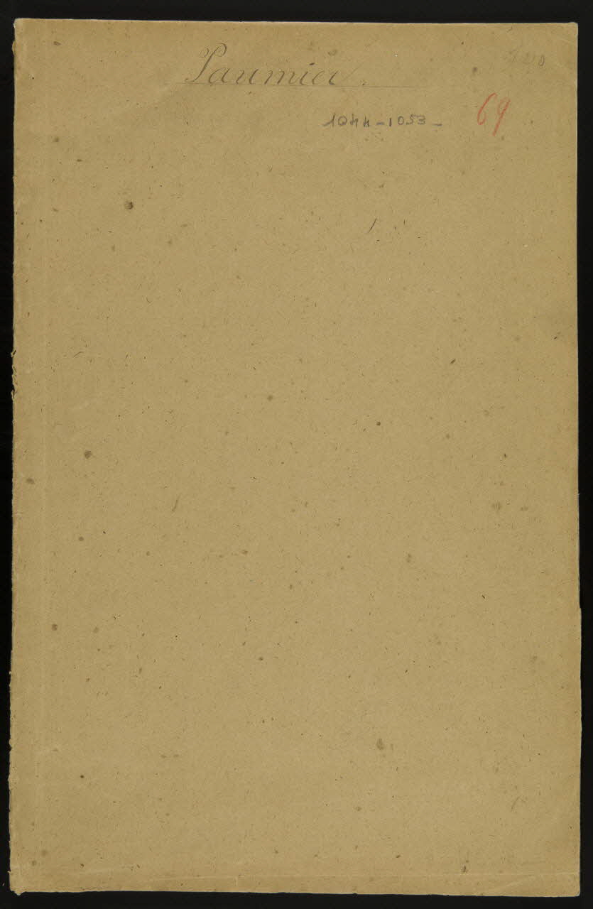 Album PAUMIER. 1962.25.1044-1053 Photo