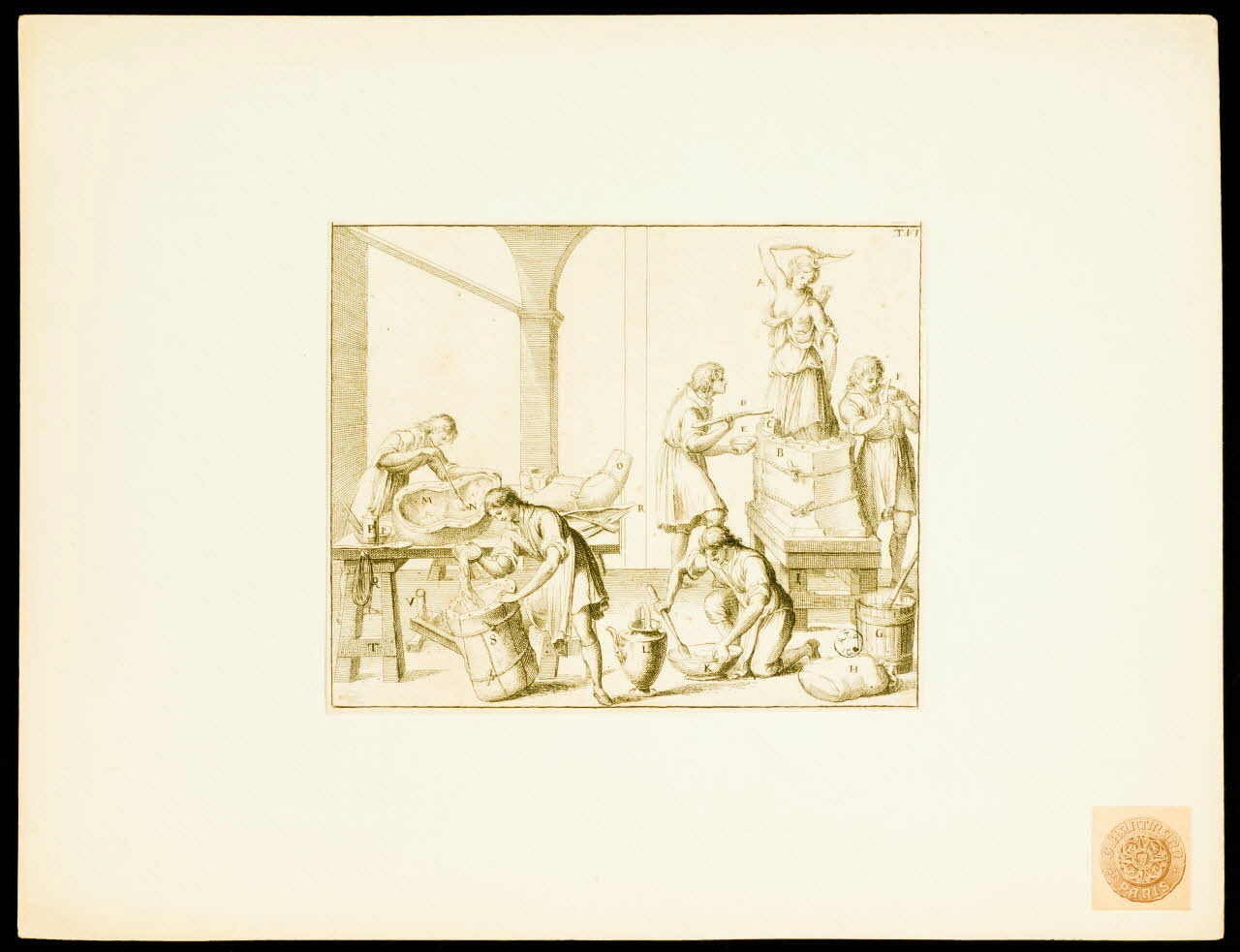 estampe Atelier de moulage 1962.25.1271 Photo