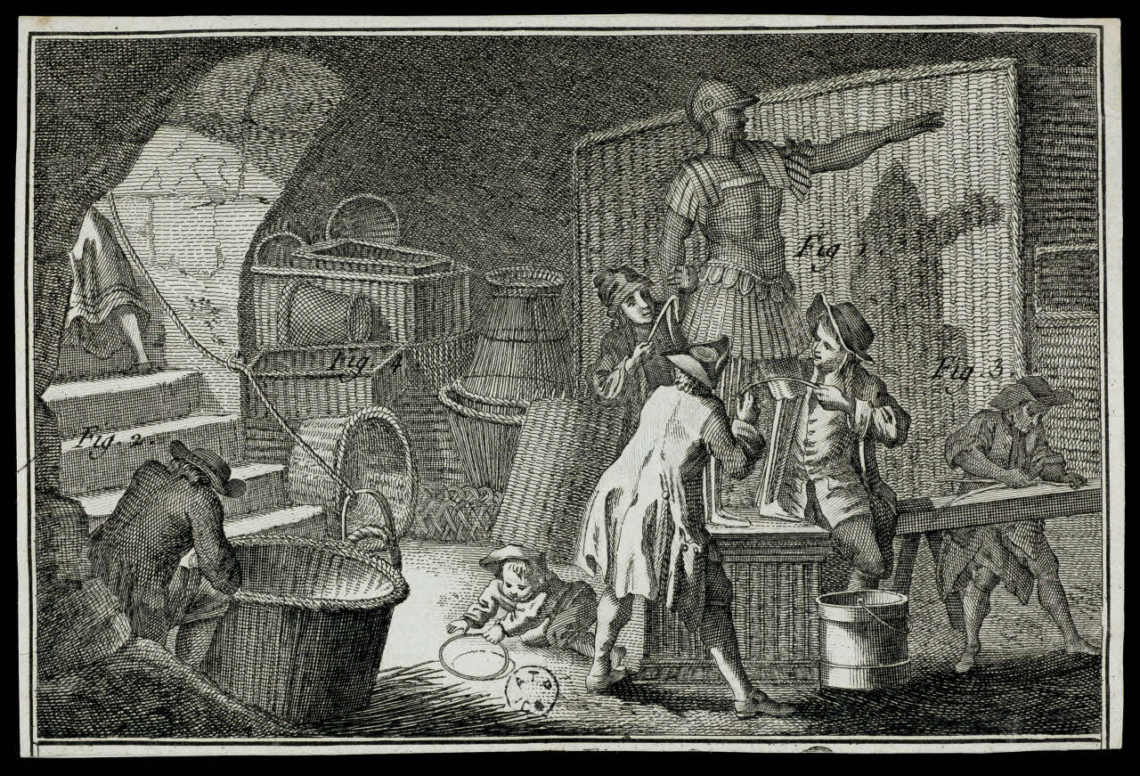 estampe Atelier de vannerie 1962.25.1273 Photo