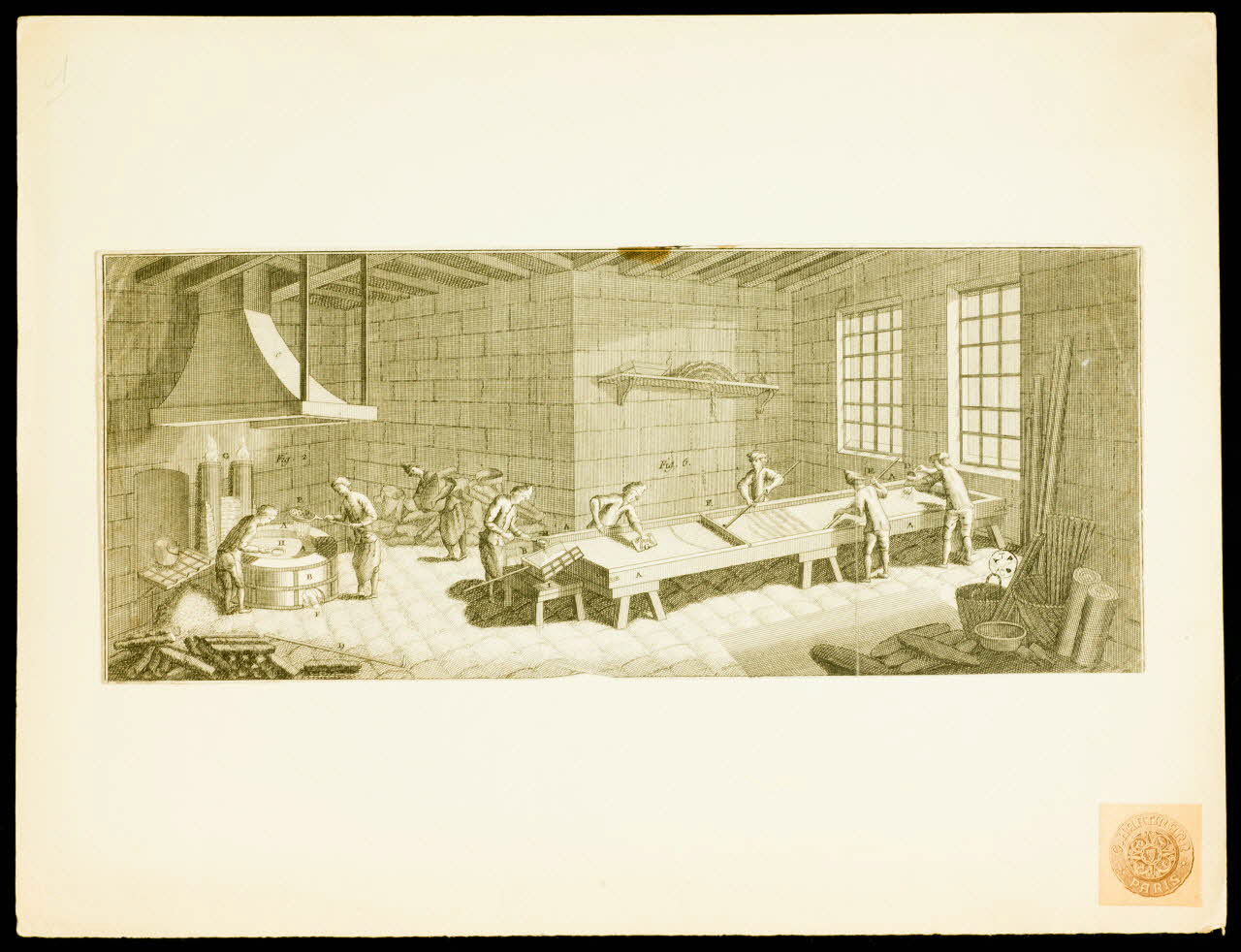 estampe Ouvriers dans un atelier 1962.25.1274 Photo