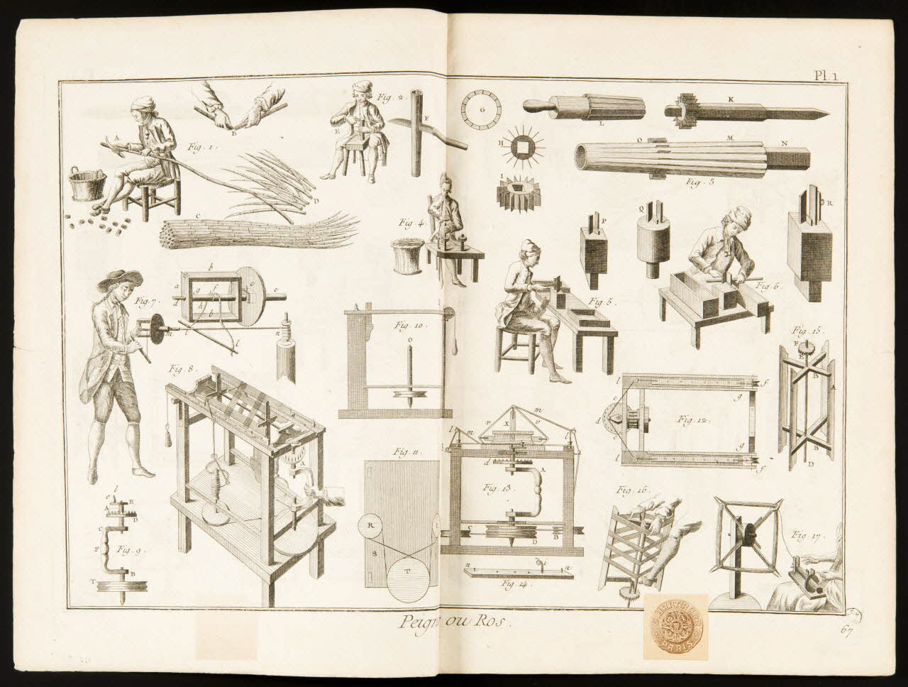 Album Peignes ou Ros. 1962.25.157-158 Photo