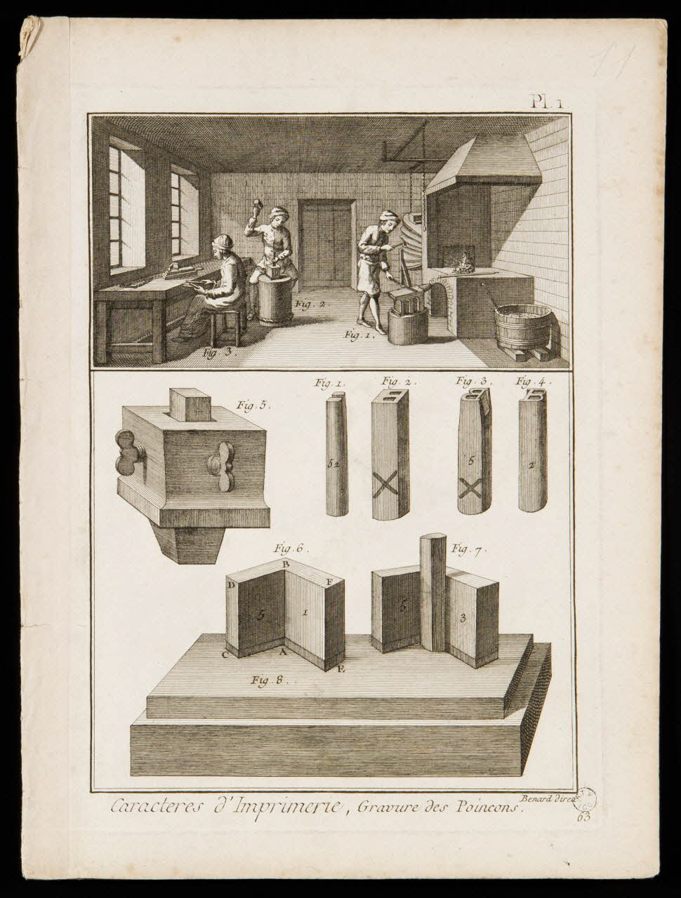 Album Caracteres d'Imprimerie 1962.25.39-44 Photo