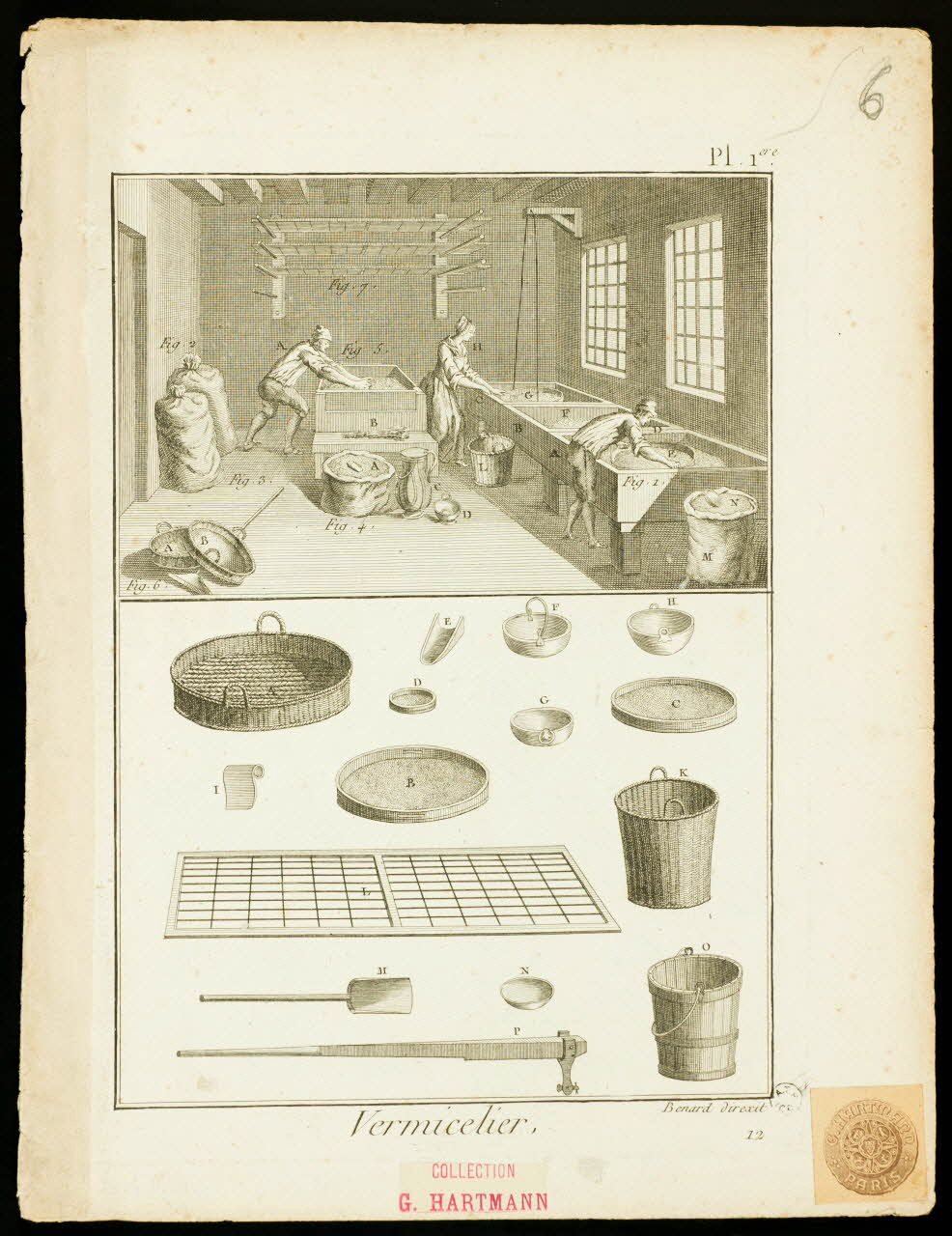 estampe Vermicelier. 1962.25.417 Photo