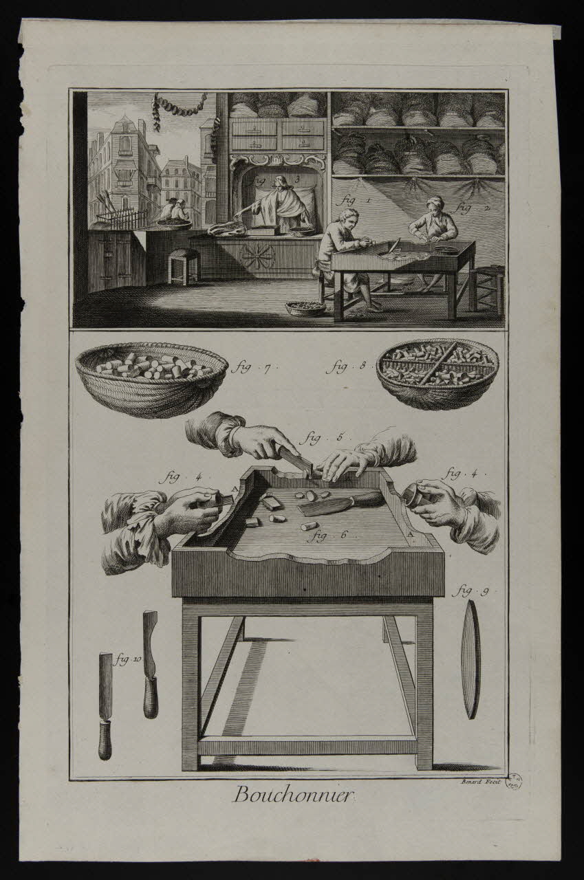 estampe Bouchonnier. 1962.25.472 Photo