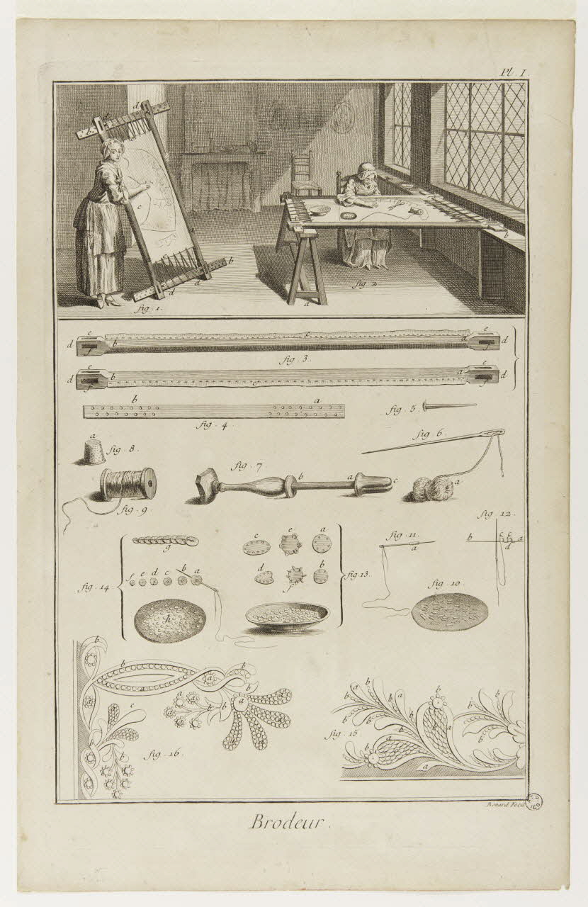 estampe Brodeur 1962.25.496 Photo