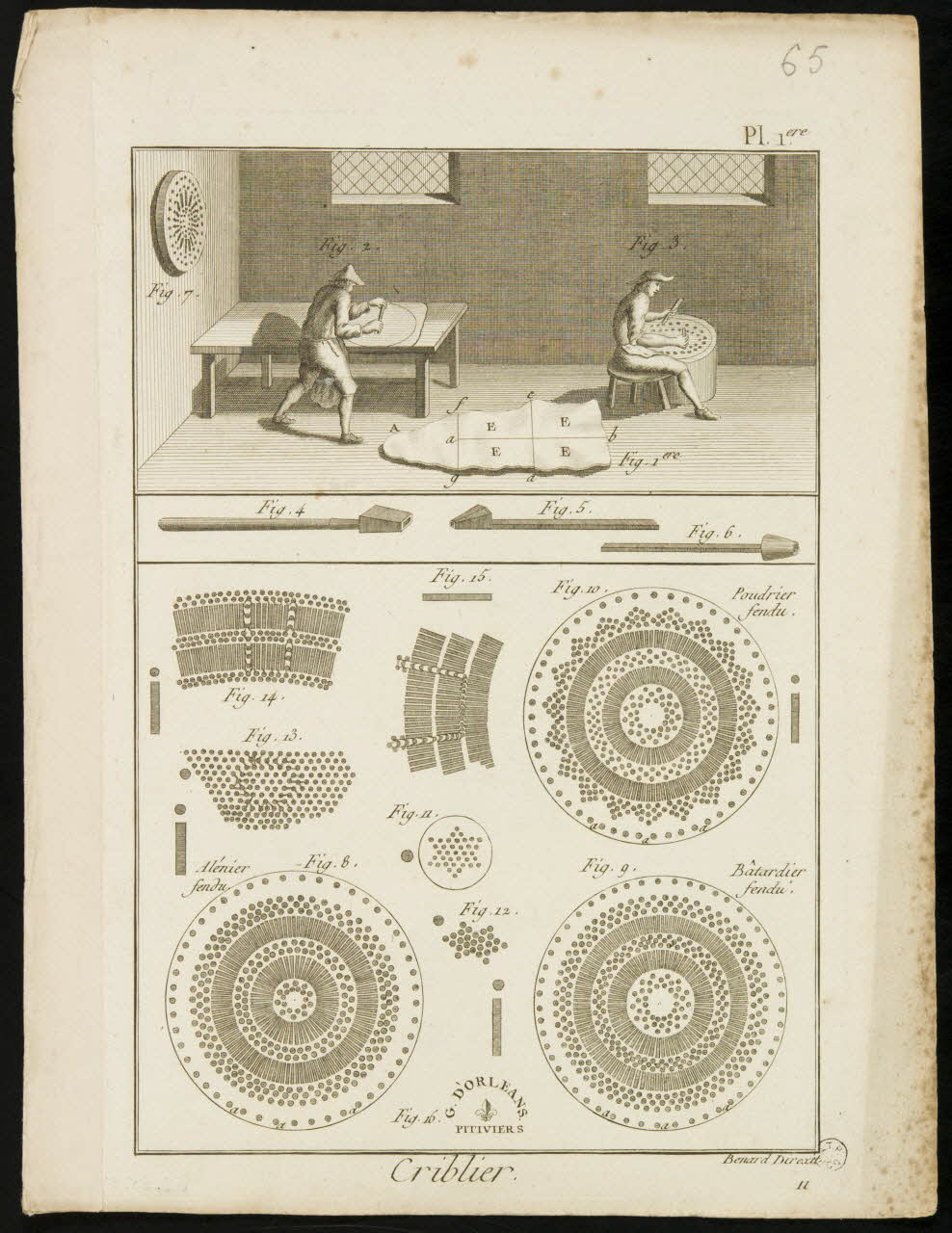 estampe Criblier. 1962.25.59 Photo