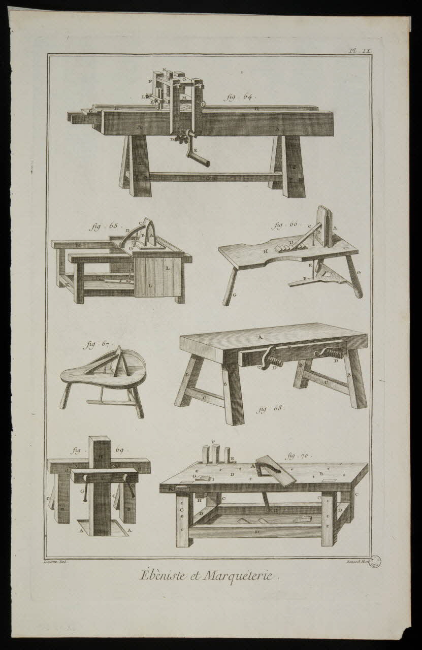 estampe Ebèniste et Marquéterie. 1962.25.642 Photo
