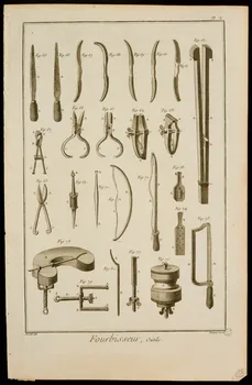 estampe Fourbisseur, Outils. 1962.25.748  Photo