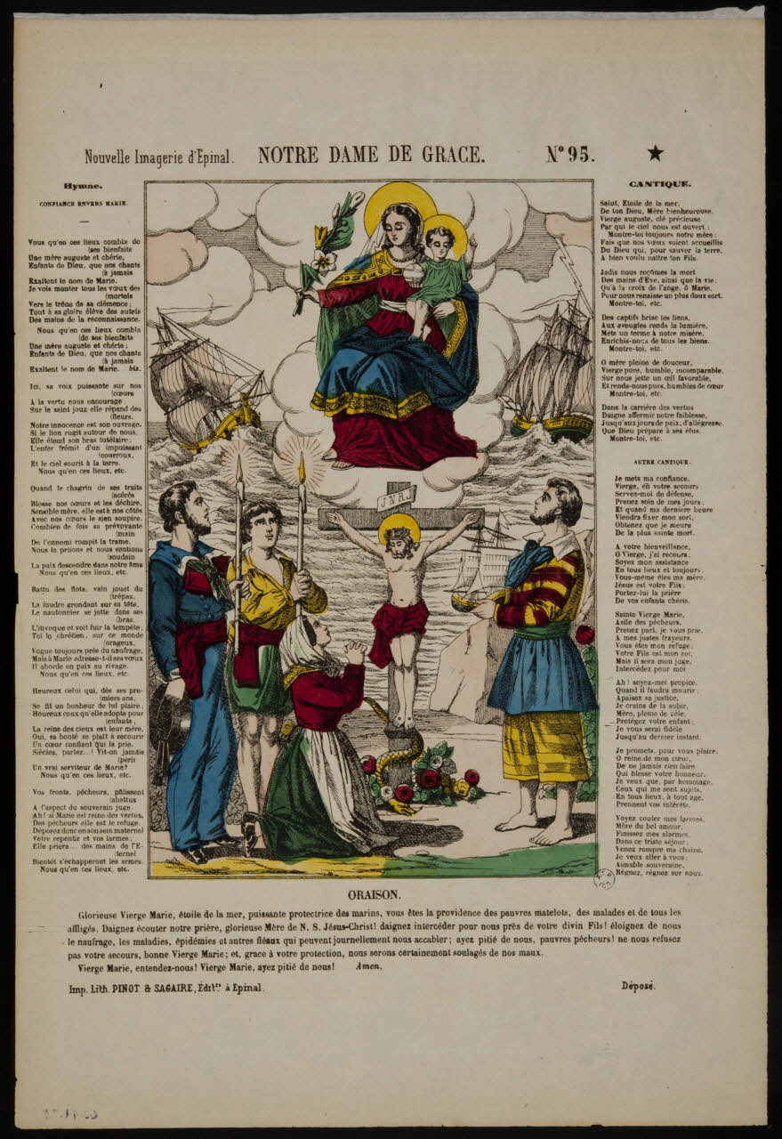 estampe NOTRE DAME DE GRACE. 1962.44.25 Photo