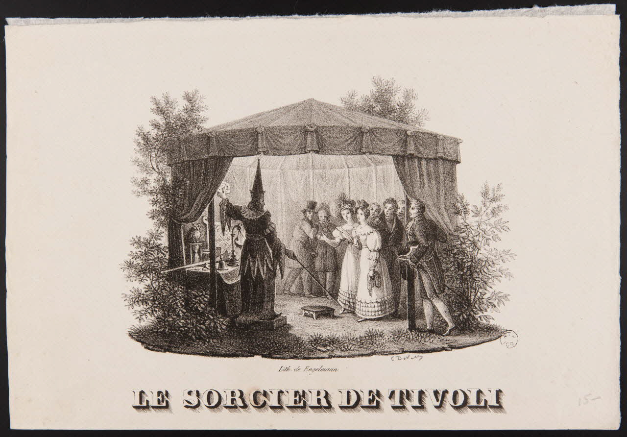 estampe LE SORCIER DE TIVOLI 1962.46.53 Photo