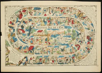 jeu de l'oie NOUVEAU JEU DE L'OIE 1962.70.10 Photo