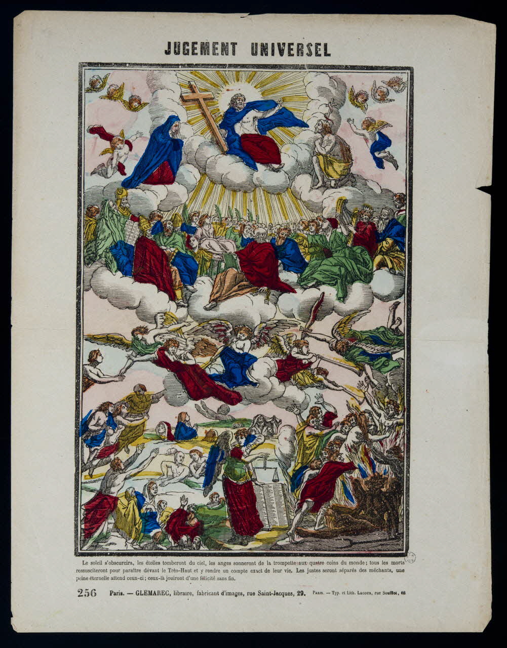 estampe JUGEMENT UNIVERSEL 1962.70.25 Photo