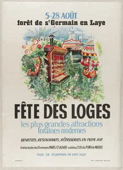 estampe FÊTE DES LOGES 1962.80.1 Photo
