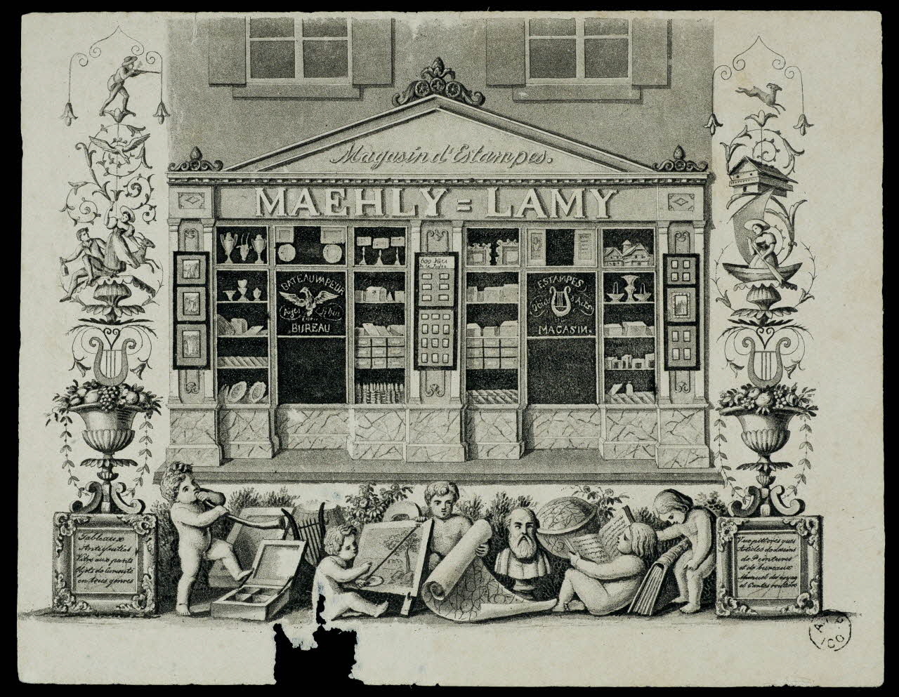 estampe Magasin d'Estampes.  MAEHLY-LAMY 1962.89.3 Photo