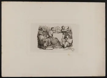estampe Atelier de dessin 1962.89.6 Photo