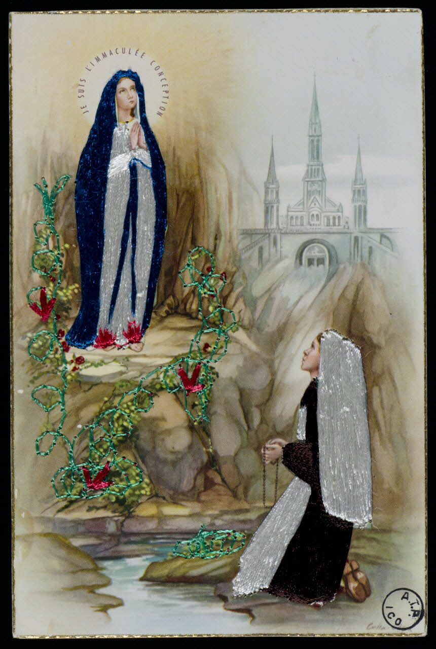 estampe JE SUIS L'IMMACULEE CONCEPTION 1963.107.3 Photo