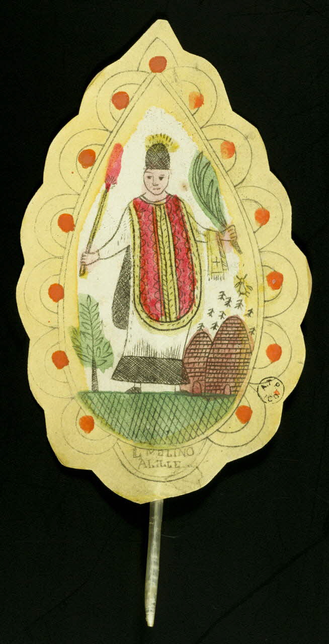Louis Antoine Joseph Mélino blason de corporation Saint Paulin Lille 1821-1859 1963.116.10 Photo