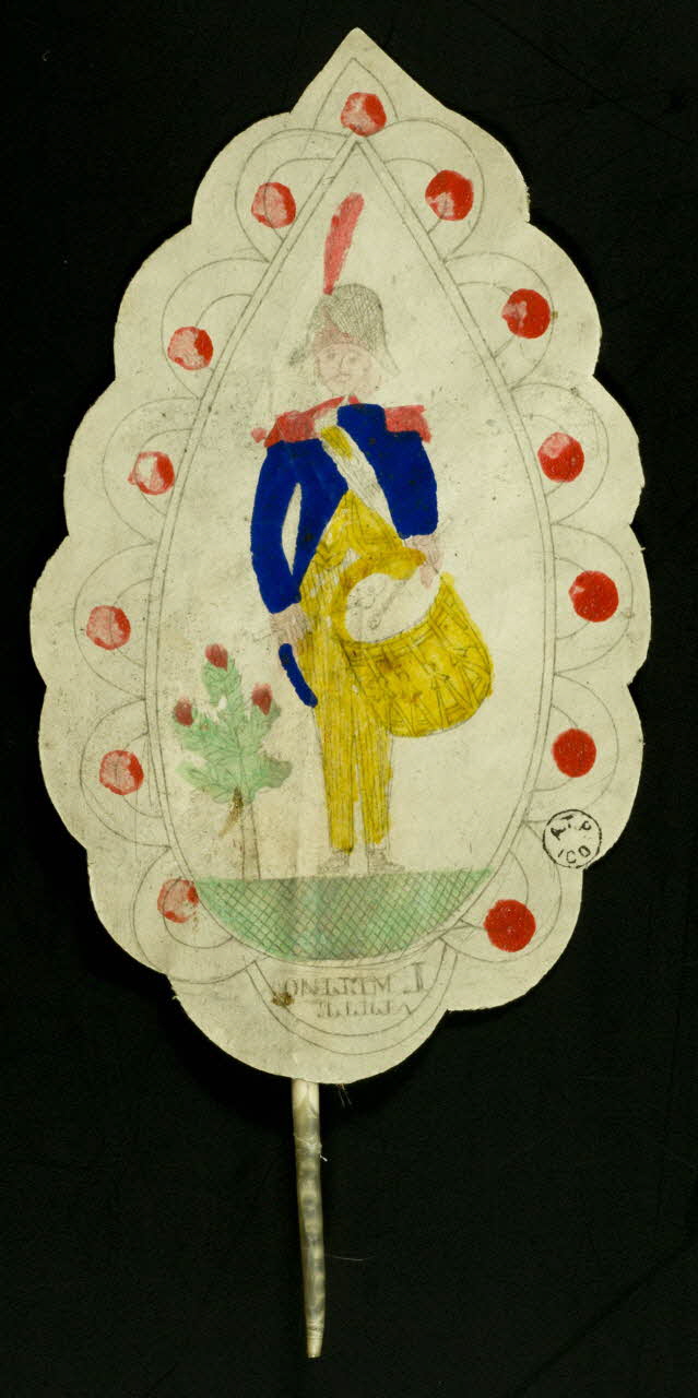 Louis Antoine Joseph Mélino blason de corporation Tambour Lille 1821-1859 1963.116.17 Photo