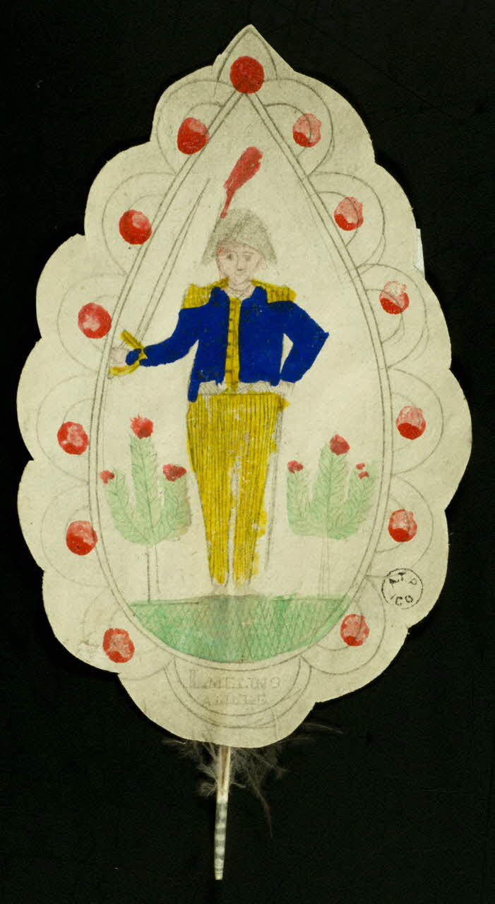 Louis Antoine Joseph Mélino blason de corporation Porte épée Lille 1821-1859 1963.116.19 Photo