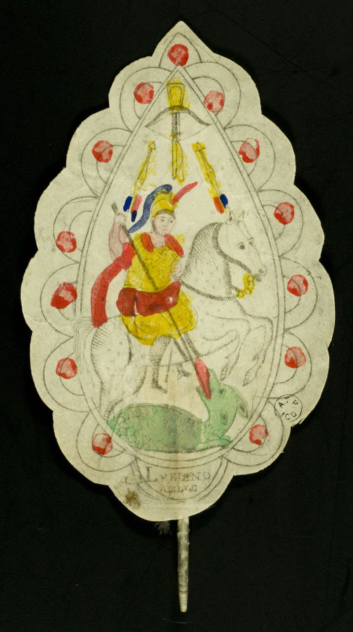 Louis Antoine Joseph Mélino blason de corporation Saint Georges Nord-Pas-de-Calais, France 1821-1859 1963.116.23 Photo