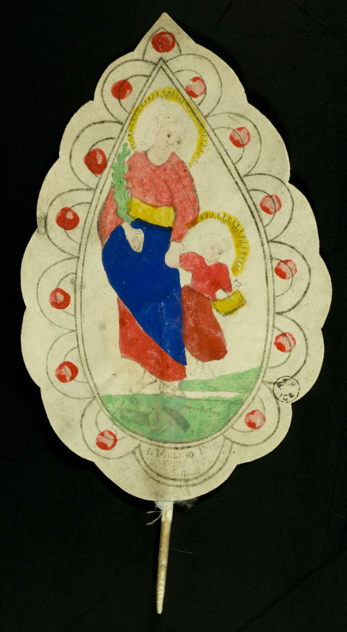 Louis Antoine Joseph Mélino blason de corporation St Joseph et l'Enfant Jésus Lille 1821-1859 1963.116.3 Photo