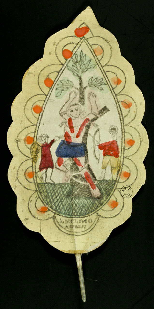 Louis Antoine Joseph Mélino blason de corporation St. Sébastien Lille 1821-1859 1963.116.7 Photo