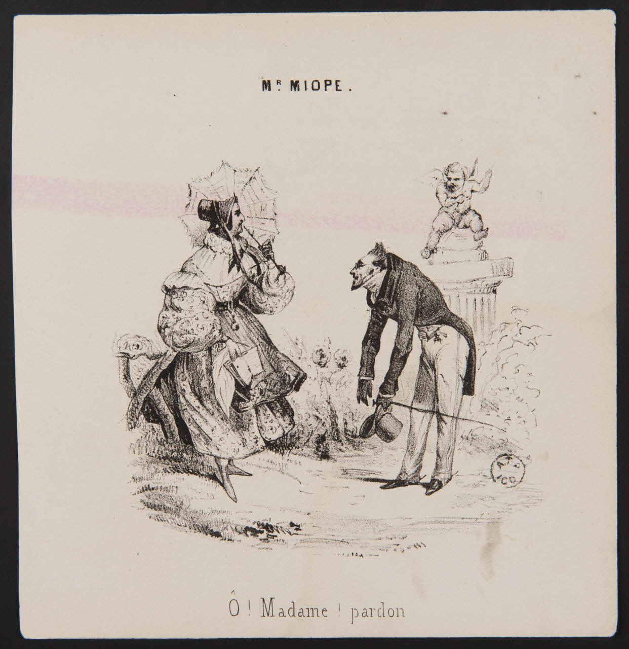 estampe MR. MIOPE. 1963.117.13 Photo