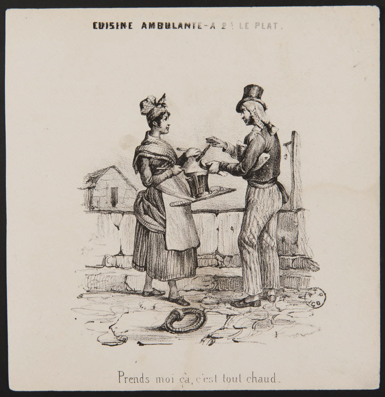 estampe CUISINE AMBULANTE 1963.117.15 Photo