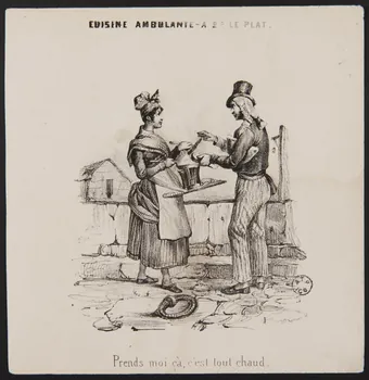 estampe CUISINE AMBULANTE 1963.117.15 Photo