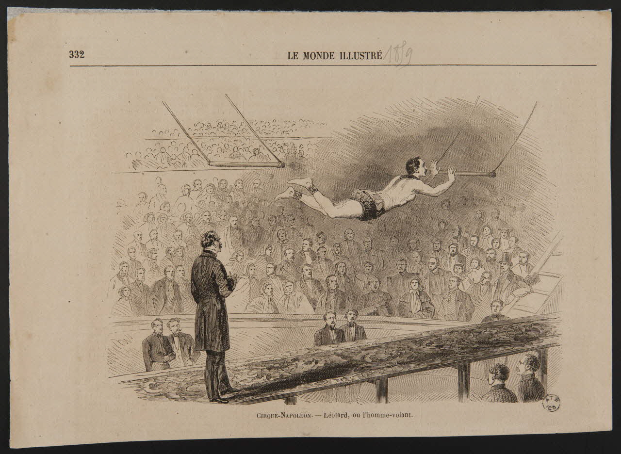 estampe CIRQUE-NAPOLEON. - Léotard, ou l'homme-volant. 1963.117.26 Photo