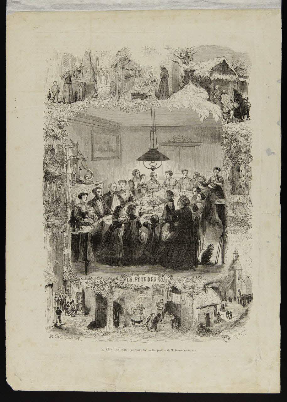 estampe LA FÊTE DES ROIS. 1963.117.5 Photo