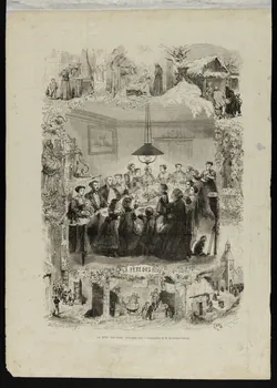 estampe LA FÊTE DES ROIS. 1963.117.5  Photo