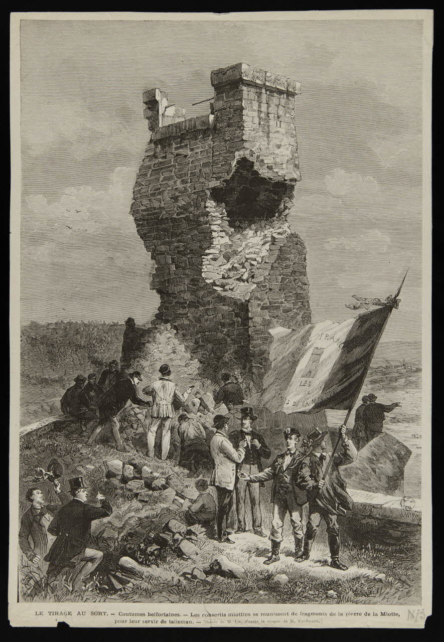 estampe LE TIRAGE AU SORT. 1963.117.53 Photo