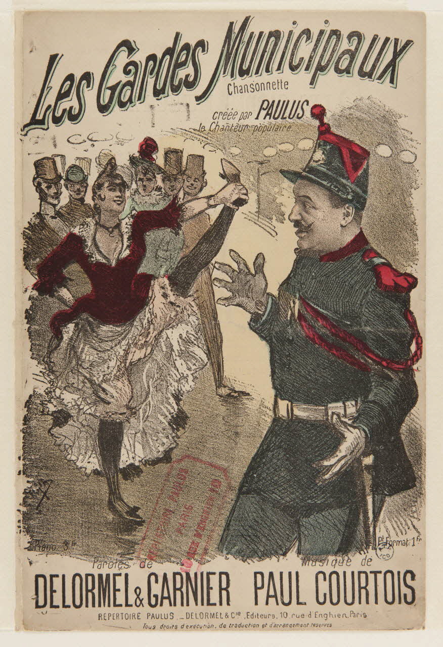 estampe Les Gardes Municipaux 1963.136.20 Photo