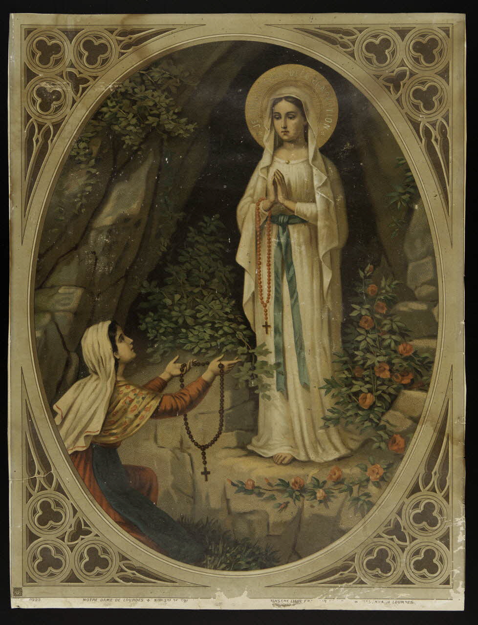 estampe JE SUIS L'IMMACULEE CONCEPTION 1963.136.6 Photo