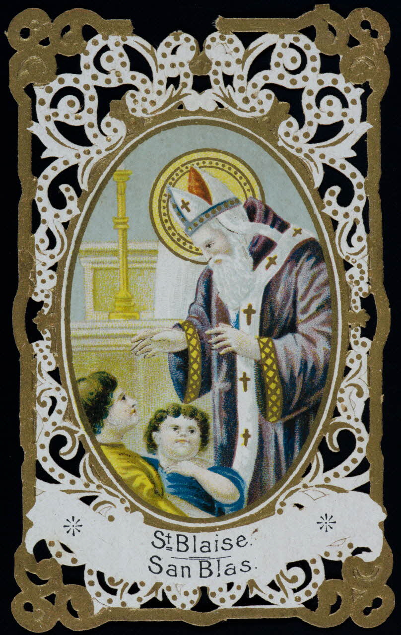 estampe St Blaise 1963.136.9 Photo