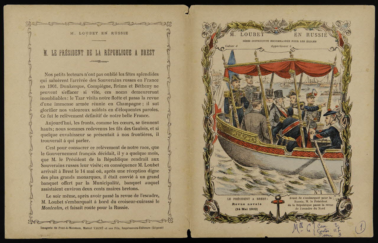 estampe LE PRESIDENT A BREST 1963.144.103 Photo