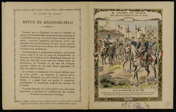 estampe Revue de Krasnoïé-Sélo (21 Mai 1902) 1963.144.105  Photo