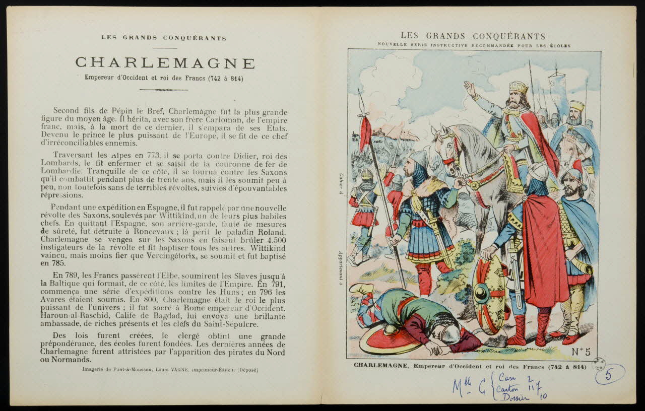 estampe CHARLEMAGNE 1963.144.113 Photo