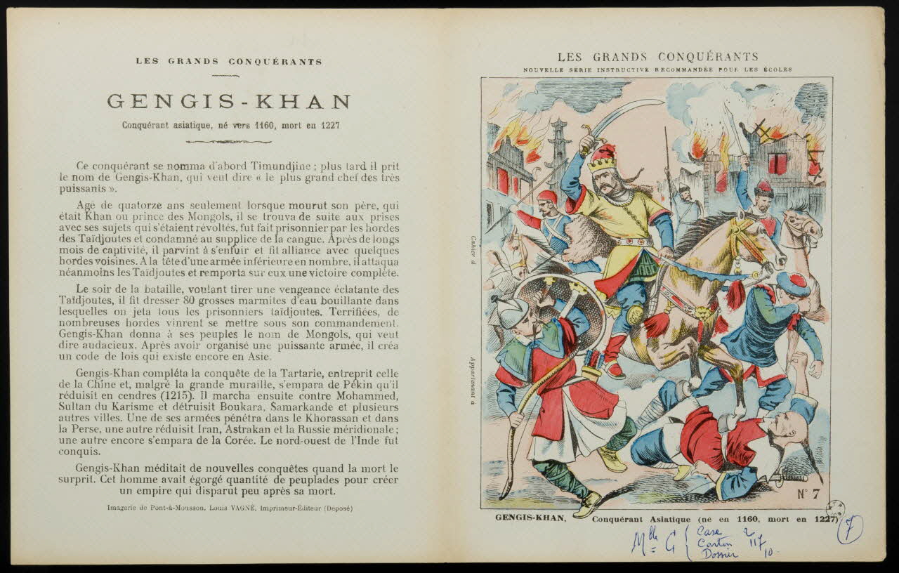 estampe GENGIS-KHAN 1963.144.115 Photo