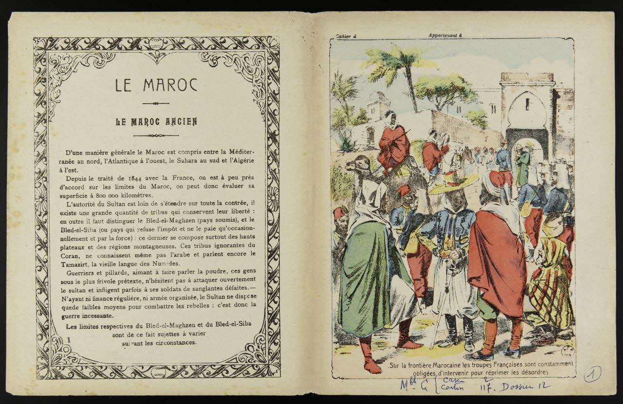 estampe LE MAROC  LE MAROC ANCIEN 1963.144.125 Photo